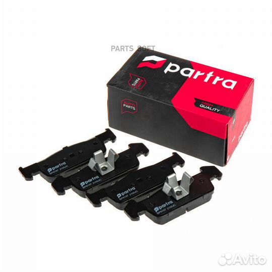 Partra BP6197 Колодки тормозные дисковые ranault S