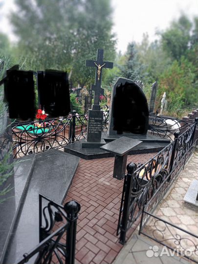 Все работы на кладбище города и области