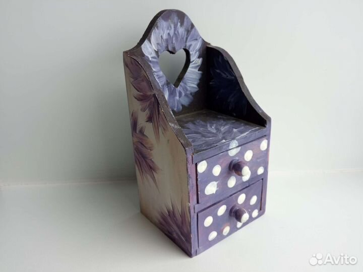 Мини комодик шкатулка hand made