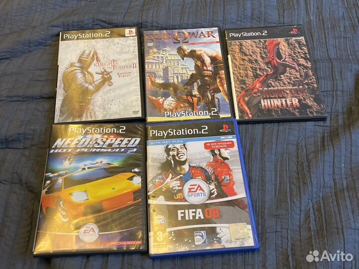 Игровые диски на ps2