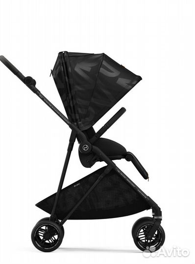 Коляска Cybex melio street real black Новая