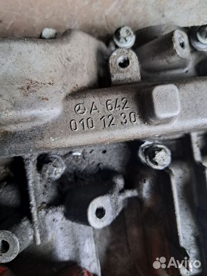 ГБЦ левый Mercedes ом642