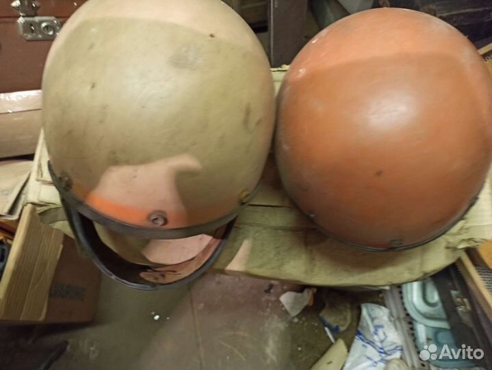 Каска для мотоцикла СССР
