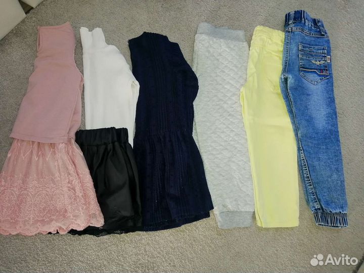 Детские вещи пакетом для девочки 4 года