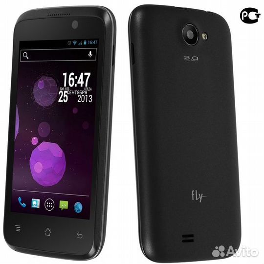 Флип-Кейс Чехол для Fly Era Life 1 (IQ447) 3 цвета