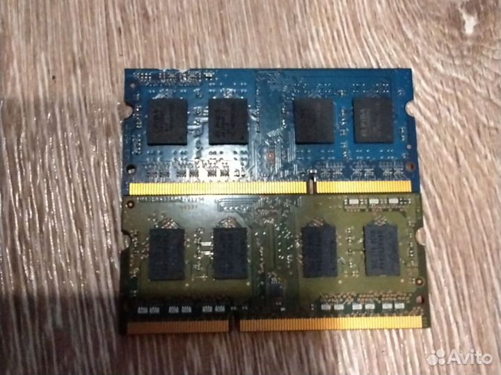 Оперативная память DDR3 4гбx2