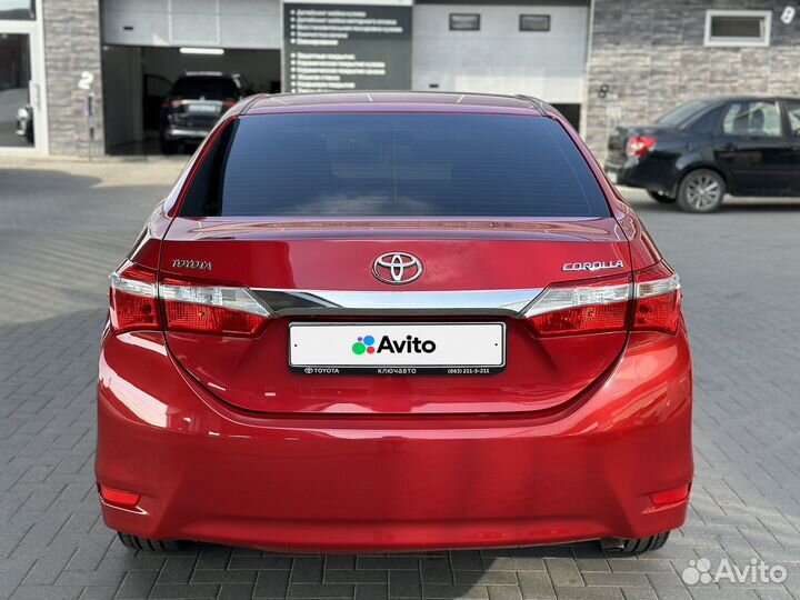 Toyota Corolla, 2014