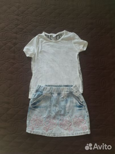 Детские вещи пакетом для девочек 116