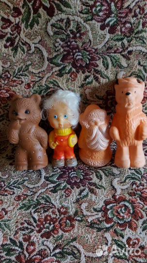 Резиновые игрушки СССР