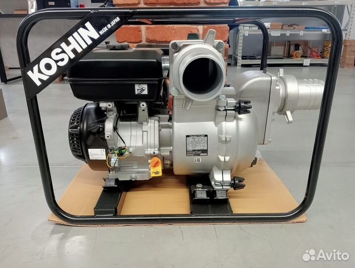 Бензиновая мотопомпа для сильно-загрязненной воды