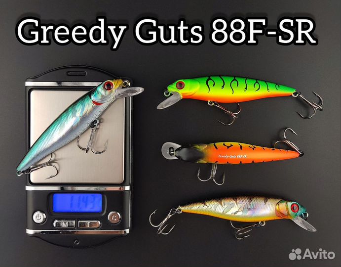 Воблер Pontoon21 Greedy Guts 88F