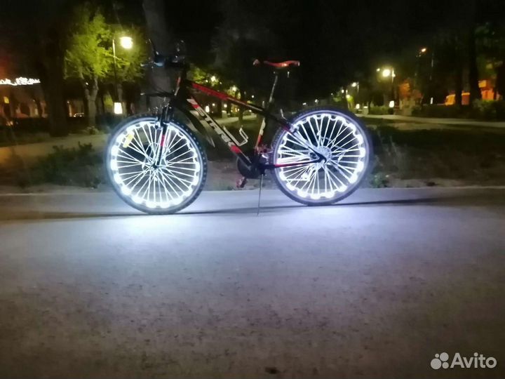 Светодиодная подсветка велосипеда