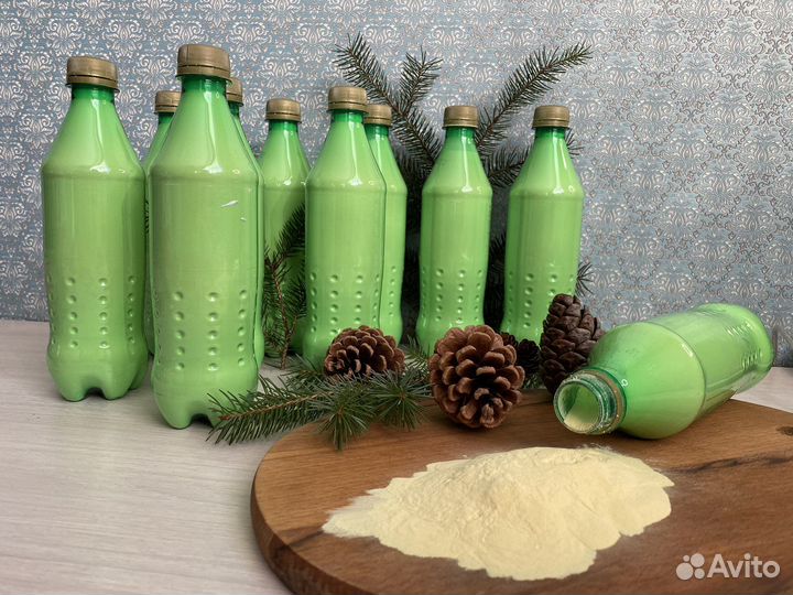 Сосновая пыльца и мёд