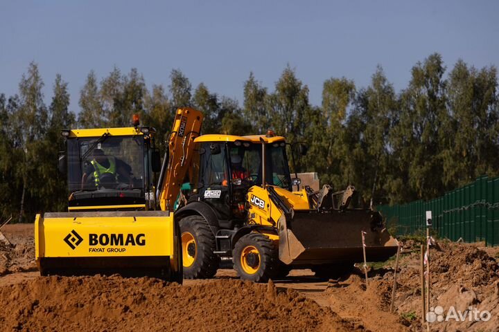 Аренда экскаватора погрузчика