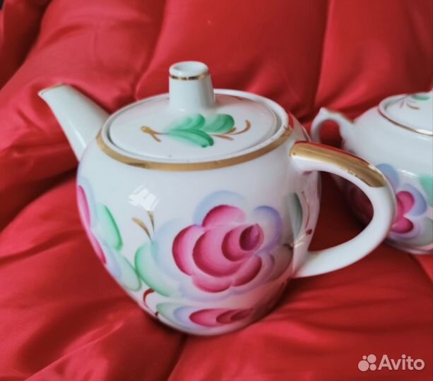 Чайник и сахарница СССР Вербилки