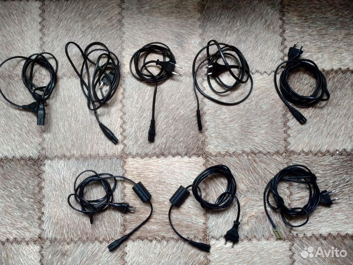 Сетевой силовой кабель, разной длинны