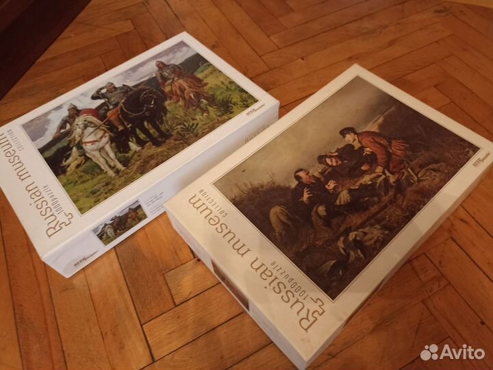 Два пазла по 1000 штук