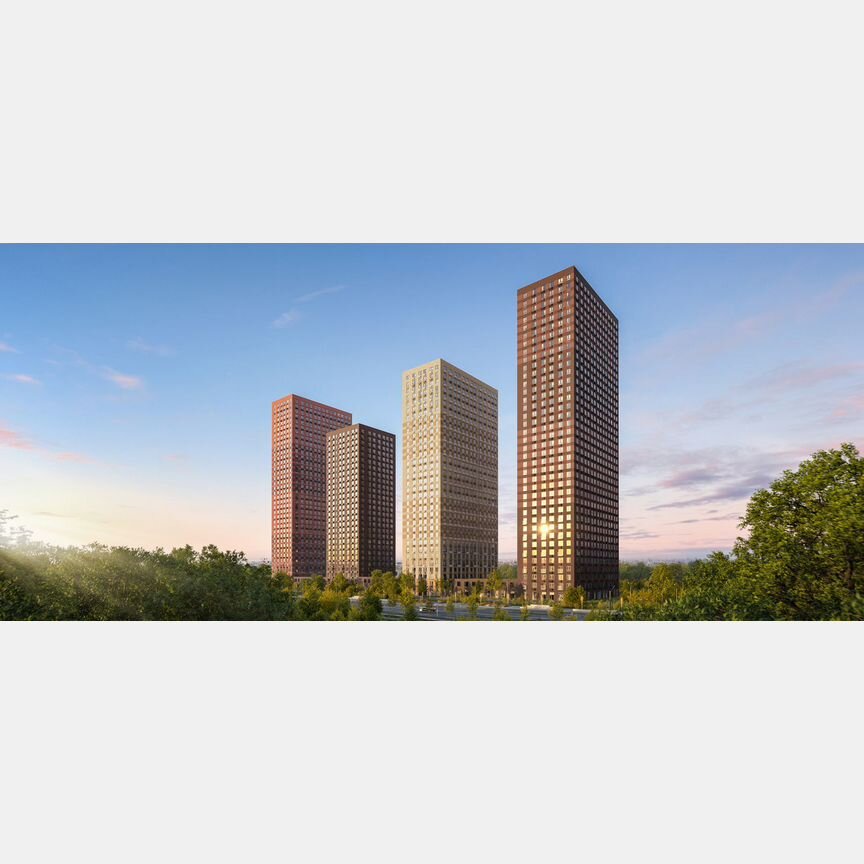 1-к. квартира, 31,5 м², 35/38 эт.