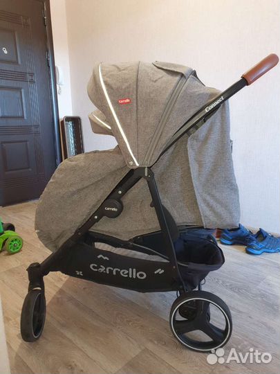 Коляска для двойни carrello connect