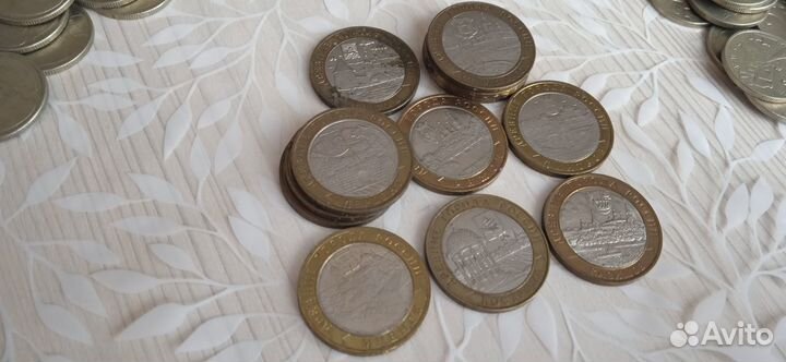 Юбилейные монеты 2,10 руб за 2000-2006 гг