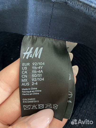 Детская летняя шляпа H&M (2-4 года)
