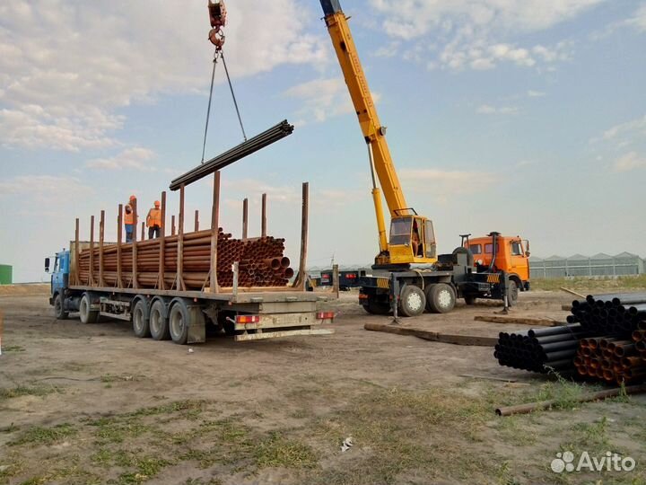 Услуги длинномера. Грузоперевозки