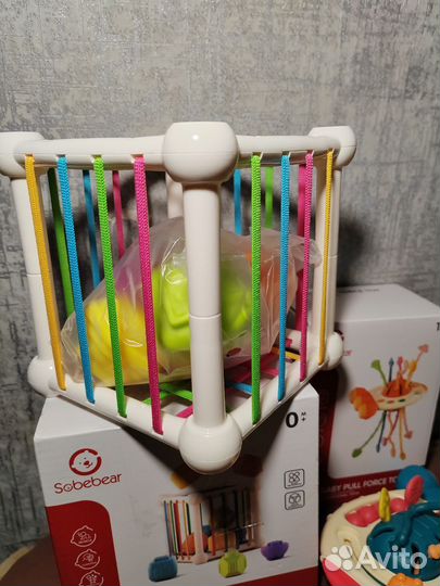 Новые игрушки развивающие Монтессори 2 шт