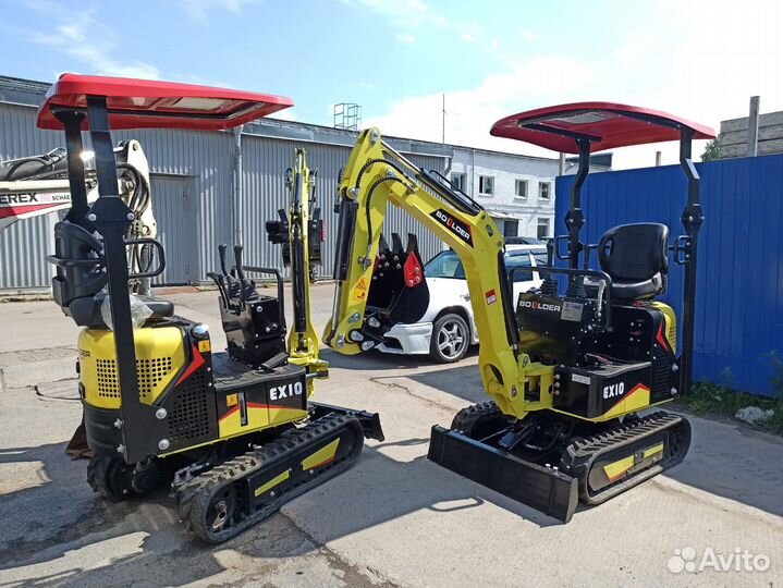 Мини-экскаватор Boulder EX10PLUS, 2022
