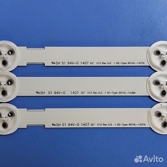 0202 набор подсветки Lg 32 B1 B2 6916L-1437A