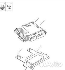 2046049400 блок управления двигателя SX11
