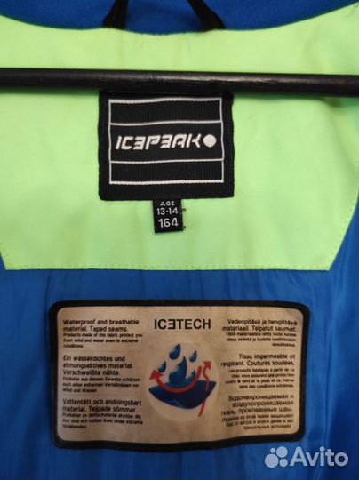 Куртка демисезонная icepeak, рост164