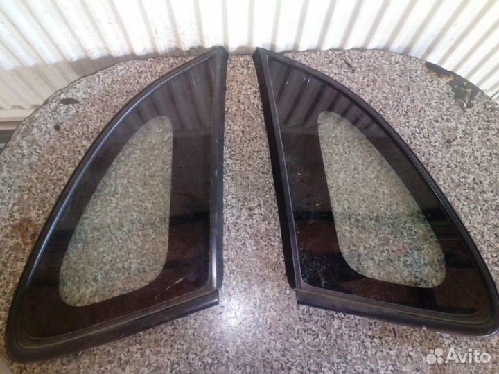 Стекло заднее глухое левое правое Митцубиси Асх