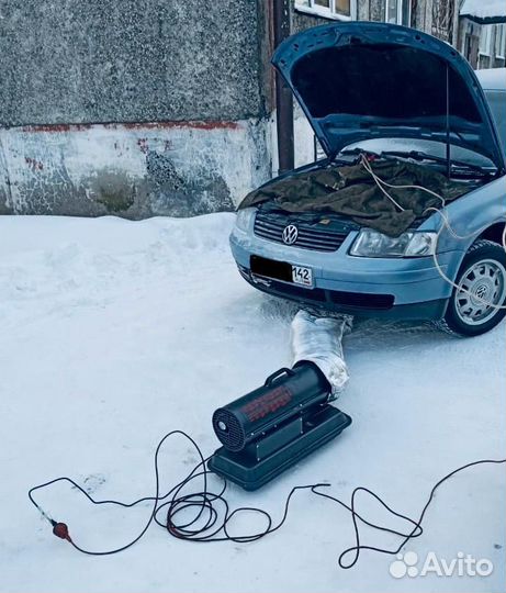 Отогрев запуск автомобиля