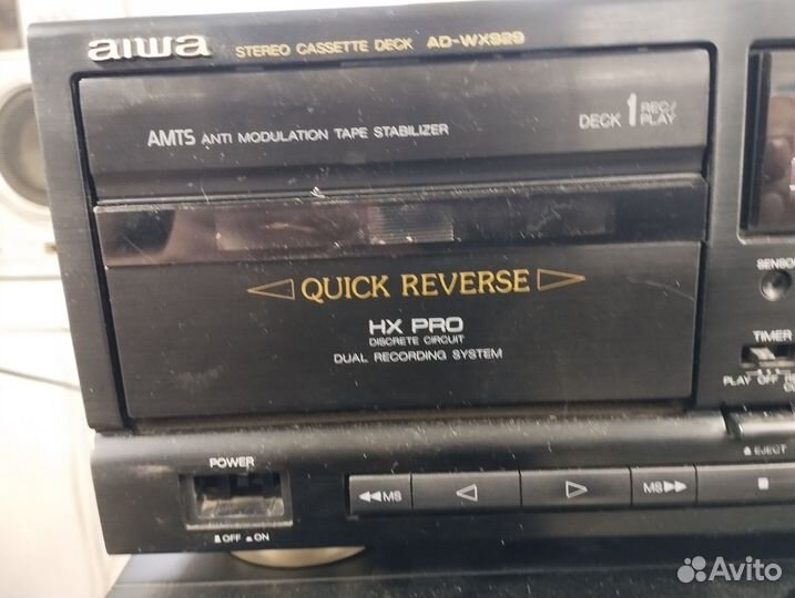 Кассетная дека Aiwa AD-WX929 в разбор