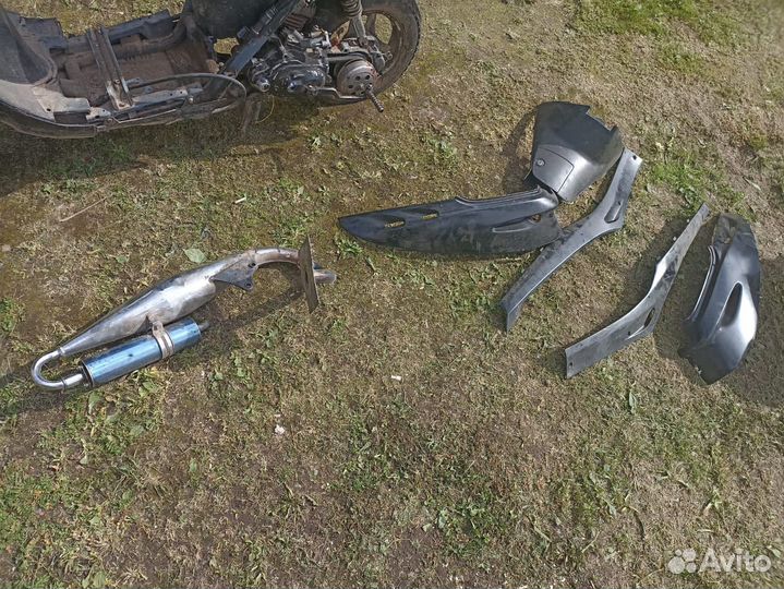 Скутер на запчасти