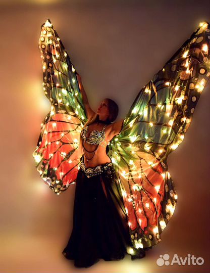 Светодиодное, восточное шоу, танец живота