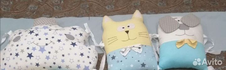 Бортики в кроватку