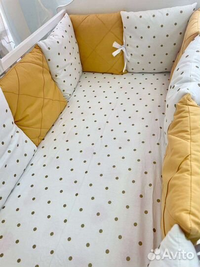 Бортики в кроватку