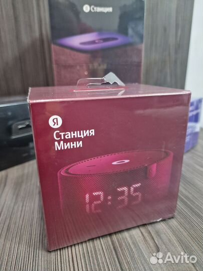 Яндекс станция мини 2 с часами новая