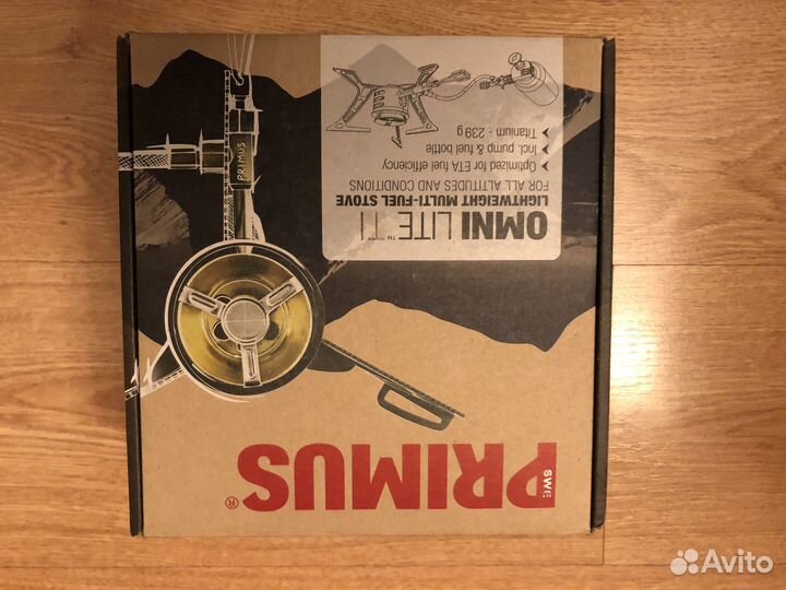 Мультитопливная горелка Primus OmniLite Ti