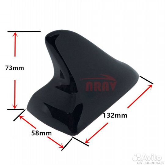 Декоративная антенна Акулий плавник Audi Style