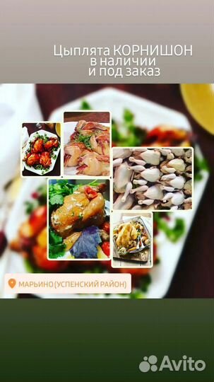 Цыплята корнишоны