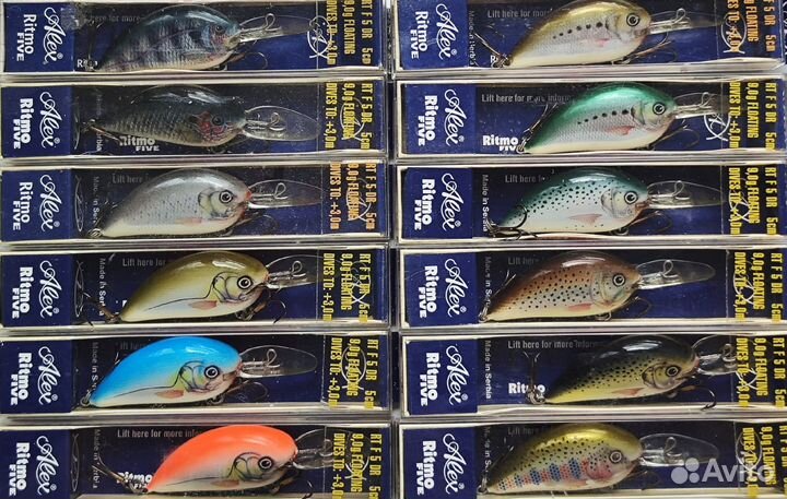 Редкие воблера Сербия и Польша