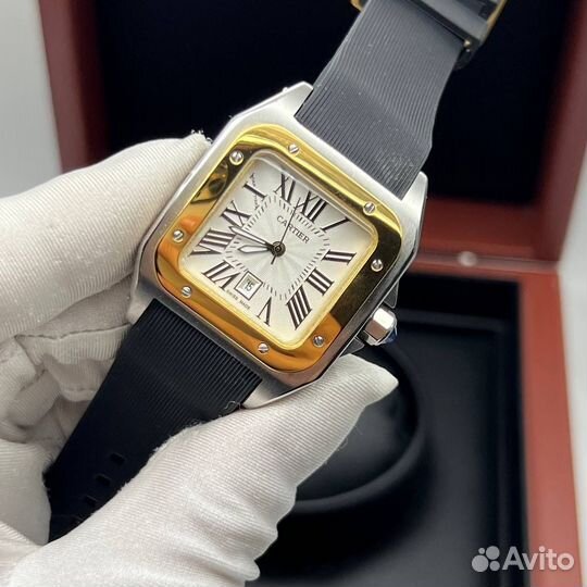 Женские часы Cartier Santos