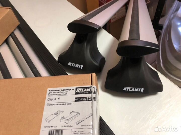 Багажник Хендай Солярис (4-dr sed) 17