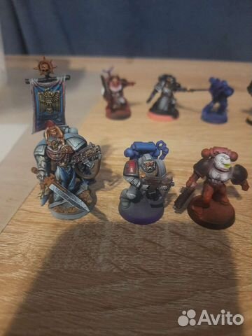 Warhammer 40000 миниатюры космадисанты