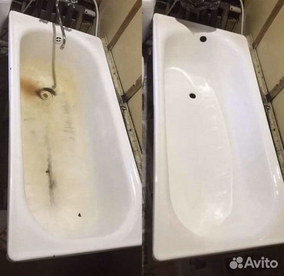 Реставрация ванн жидким акрилом