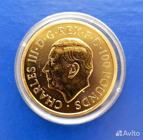 Лот 1-11. Золотая монета 