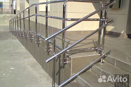 Перила из нержавеющей стали