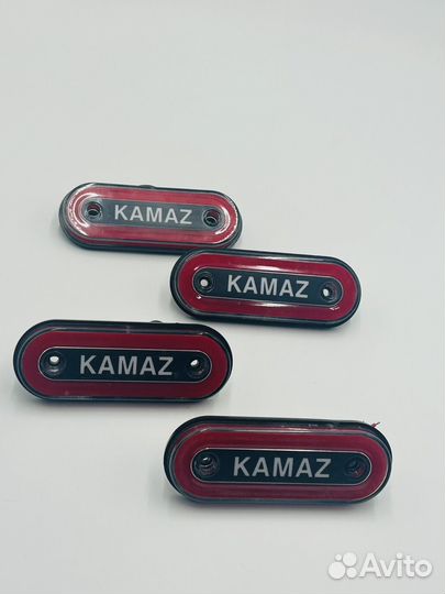 Указатель габаритов камаз красный12-24V